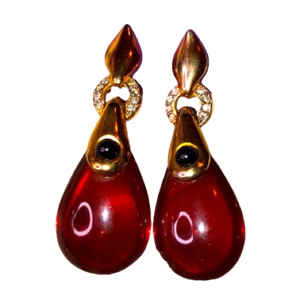 Clip-on Drop Costume Jewellery Earrings